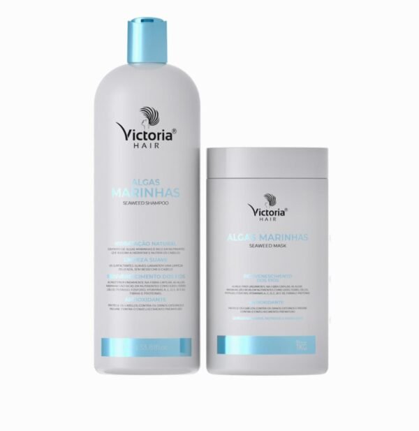 Kit Shampoo + Máscara Algas Marinhas Victoria Hair